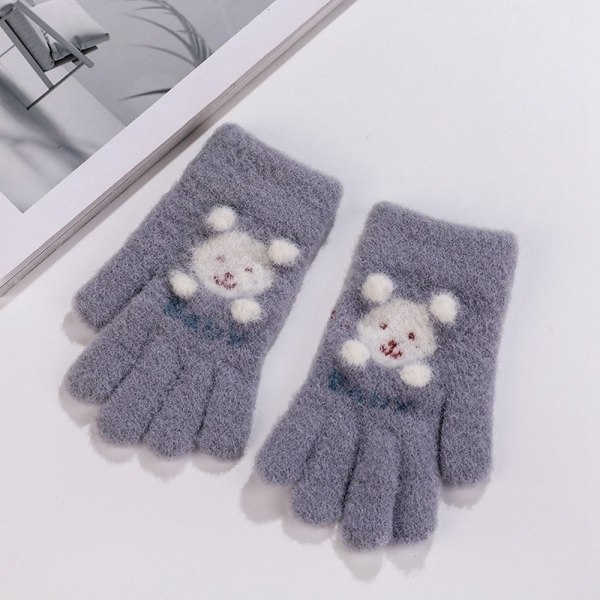 Helfingerhandskar Vinterstickade handskar FÄRG 6 FÄRG 6 Color 6