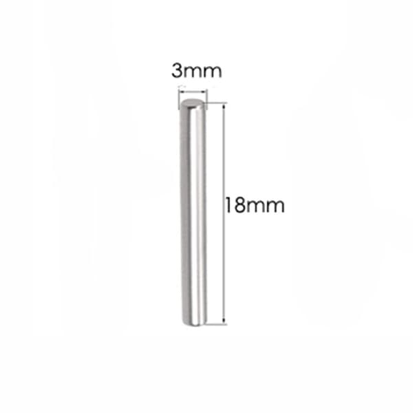 100 st Dowel Pins Sortiment Kit Hylla Support Pin