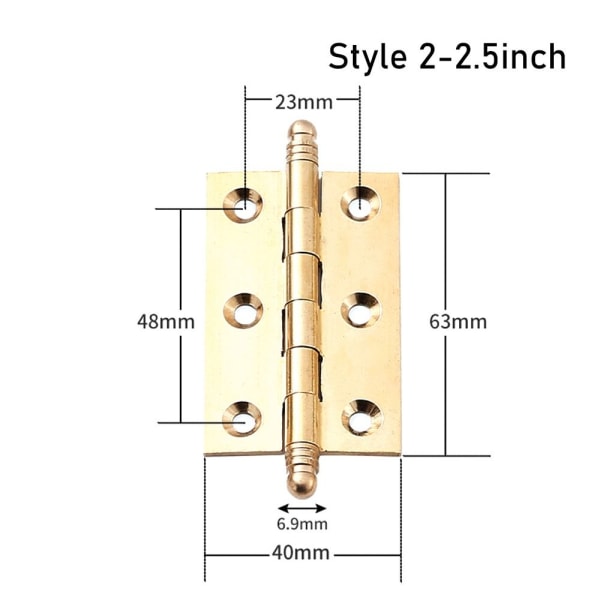 Dørhængsler Krydshængsel STIL 2-2,5" STIL 2-2,5" Style 2-2.5inch