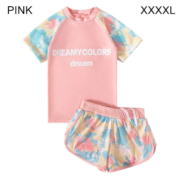 Badedraktbeskyttelse for barn Badetøy ROSA XXXXL pink XXXXL