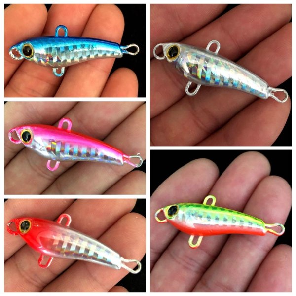 2 stk Metal Fishing Bait VIB Lure 10GC C 10gC