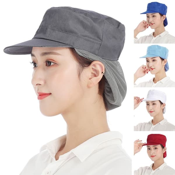 Work Hat Chef Cap WHITE STIL 2 STIL 2 White Style 2-Style 2