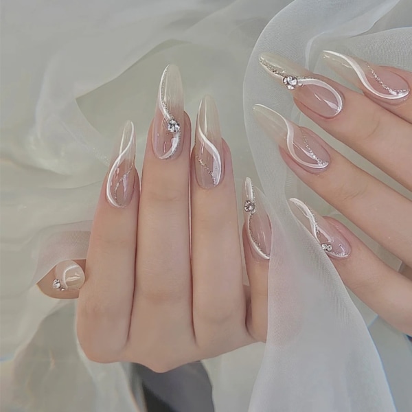 Almond Fake Nails False Nail BY1066 BY1066 BY1066