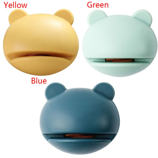 Mini Cartoon Frog Sharpener Portable gul