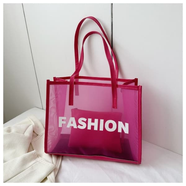 Tygkassar Shoppingväskor ROSE RED Rose Red