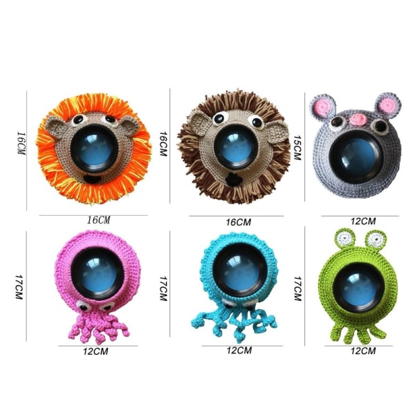 Kamera Lens Ring Lens Strikket Ring STYLE 3 STYLE 3 Style 3