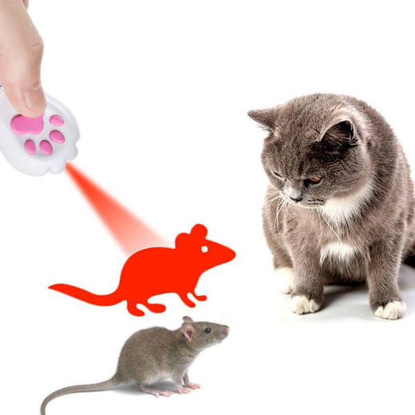 Laddningsprojektion Funny Cat Toy Laser C