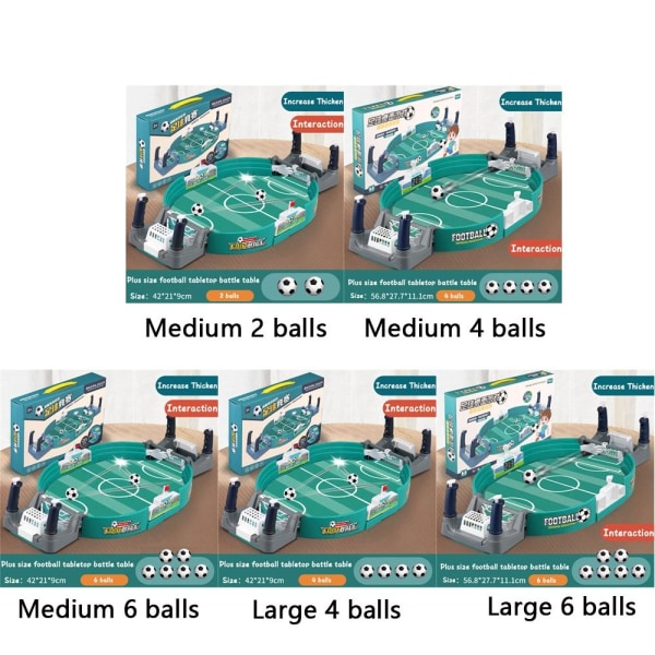 Bordsfotboll Brädspel Multigame Present MEDIUM 6 BOLLAR MEDIUM