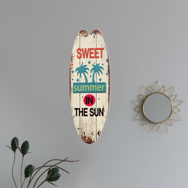 Beach Style Signboard Hanging Wood Sign 2 2 2