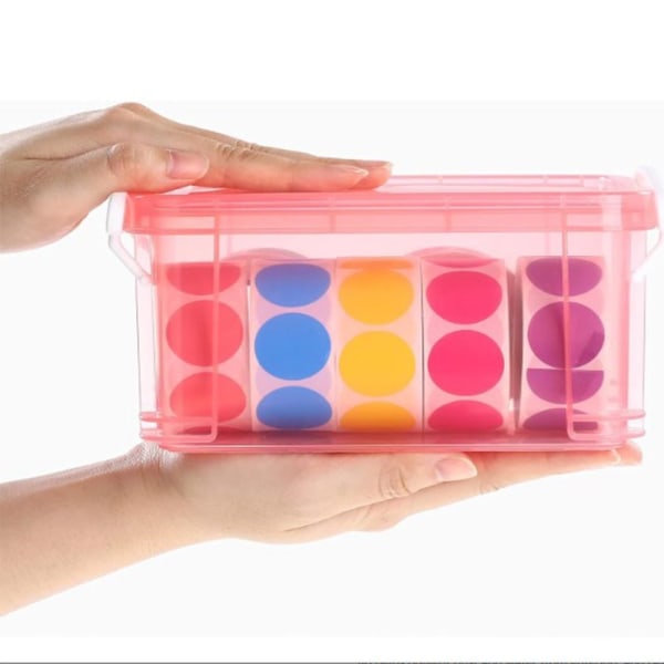 Plast Transparent Opbevaringsboks Indekskort Box Plast Flash