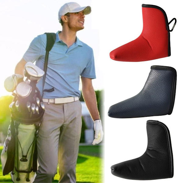 Golf Putter Head Cover Golf Club Cover SORT Black