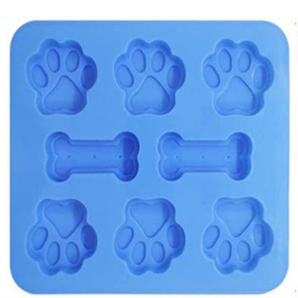 Koiran Footprint mold Cat Paw mold SININEN blue