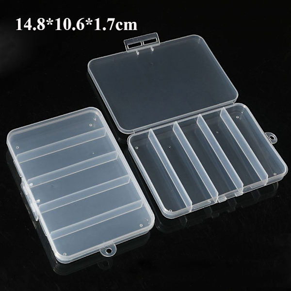 Förvaringslåda Smycken Pärlor Container 14,8X10,6X1,7CM 14.8x10.6x1.7cm