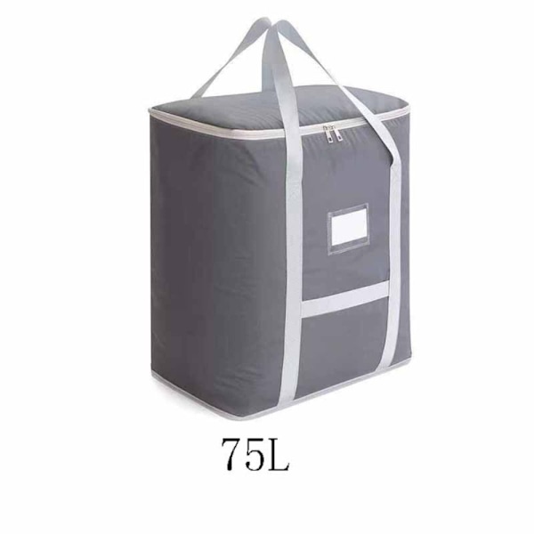 Quilt Oppbevaringspose Klær Oppbevaringspose GRÅ M75L 75L Grey M75L-75L