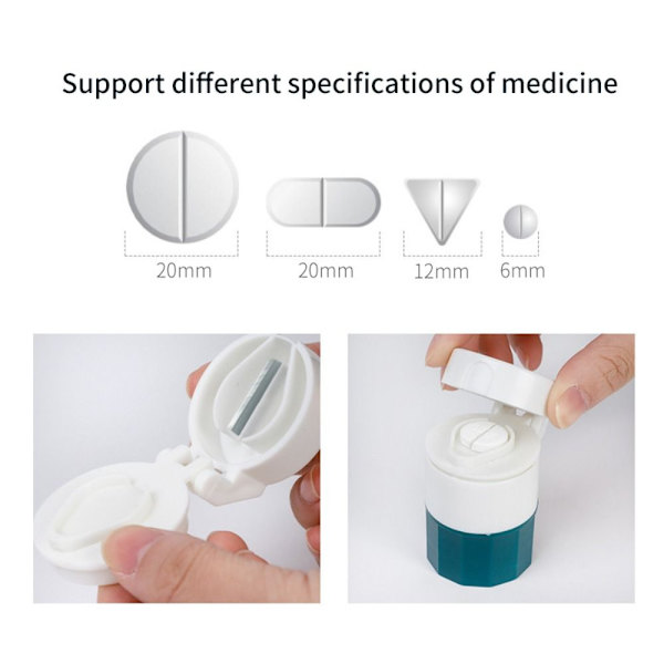 Case Pill Splitters VIT White
