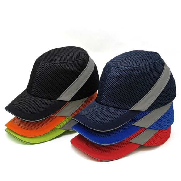 Bump Cap Anti-kollisjon baseballhatt RØD red