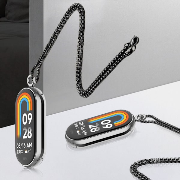 1 pari watch liitin Rannekkeen hihnasovitin MUSTA Black Connector&Chain-Connector&Chain