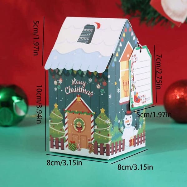 10 st julklappsförpackning Godispåsar STIL 2 STIL 2 Style 2