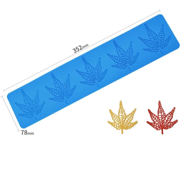 Cake Lace Mold Fondant Matt GINGKO LEAF GINGKO LEAF Gingko Leaf
