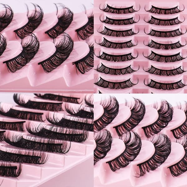 Ryska lösögonfransar Eye Lash Extension 4 4 4