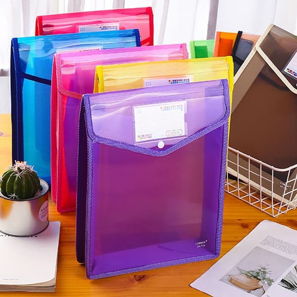 A5 Dokumentmapper Dokumenttaske LILLA purple