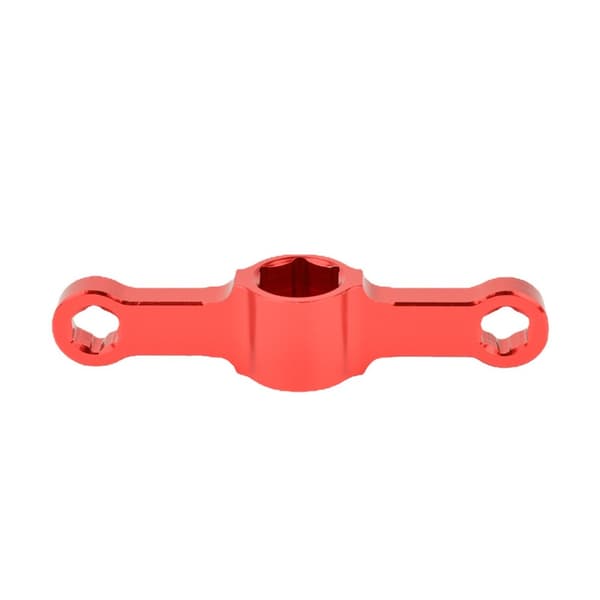 2st Låsmuttrar Muttrar Adapter RÖD red