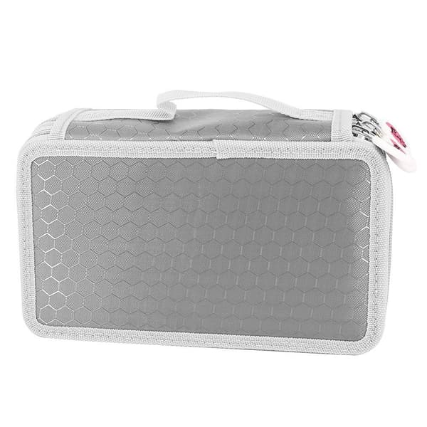 3 Layer Pen Bag Drawing Pen Bag GRÅ Gray
