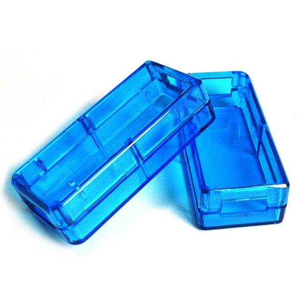 Elektroninen projektilaatikko vedenpitävä cover Projekti LÄPINÄKYVÄ&SININEN Transparent&Blue