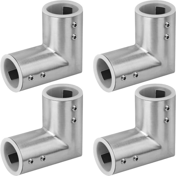 4 kpl kulmaputkiliitin Liitinputkiliitin 4PCS