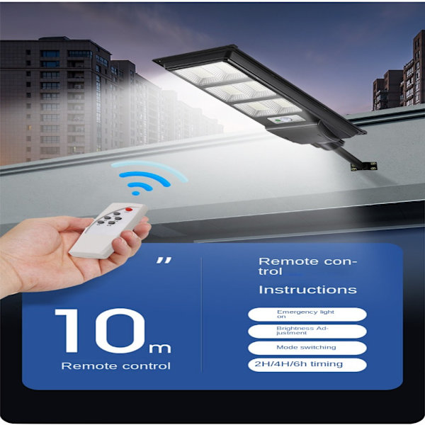 Solar Street Light Vegglampe 50W 50W 50W