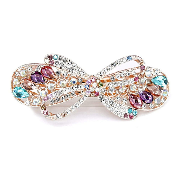 Crystal Bowknot Hårspænder Hårspænder MULTICOLOR Multicolor