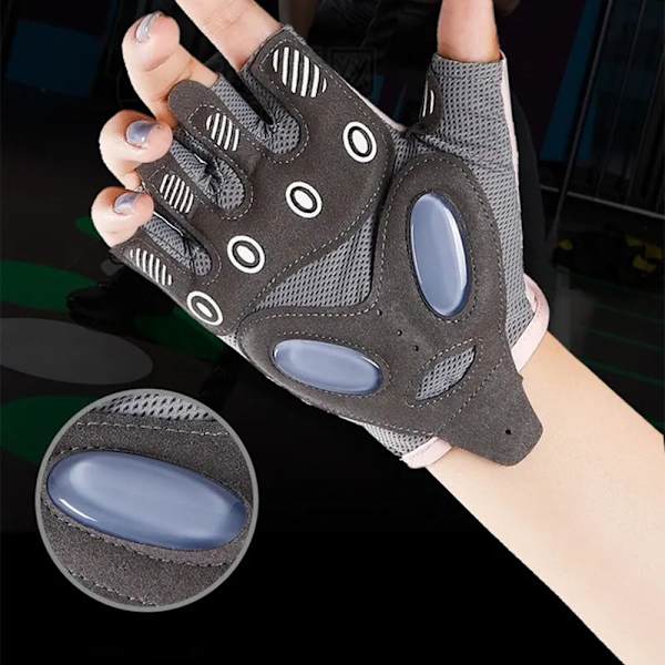 Fitnesshandsker Sportshandsker SORT L Black L