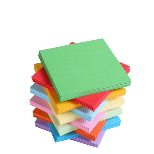 100 kpl A4 kopiopaperi kaksipuolinen origami VAALEENVIHREÄ Light Green