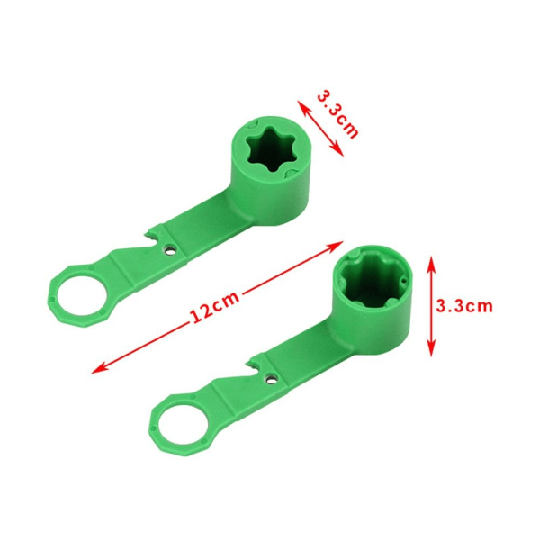 Drejning af Rotary Aid Dough Pastry Remover GRØN green