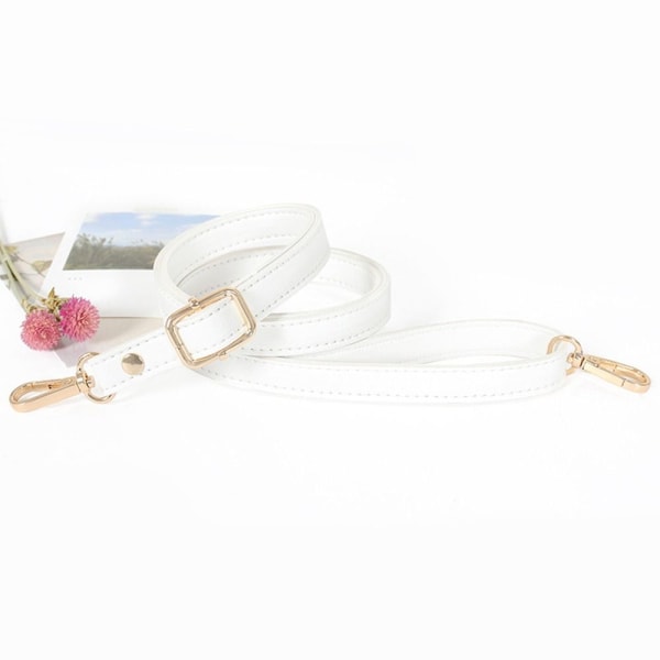 Læderrem håndtaske bælter PINK&GULD pink&gold