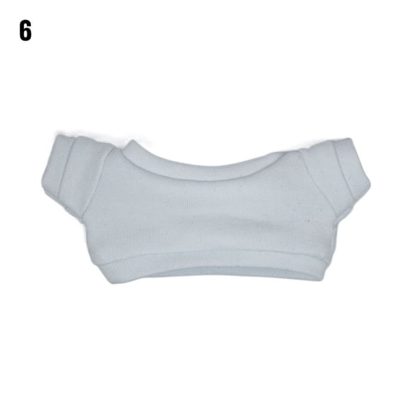 20 cm T-shirt för dockakläder Tecknad docka 6 6 6