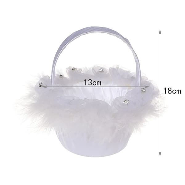 2stk Blomsterkurv Blomsterjentekurver 2STK-E 2STK-E 2PCS-E