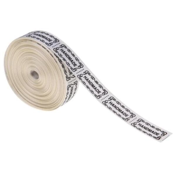 Handdade Ribbon Diy Mærkning SORT Black