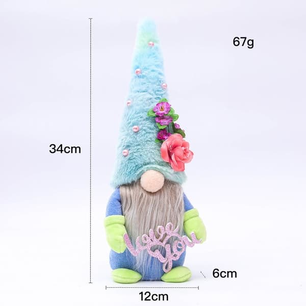 Ansiktsløs Gnome Plush Doll 2 2 2