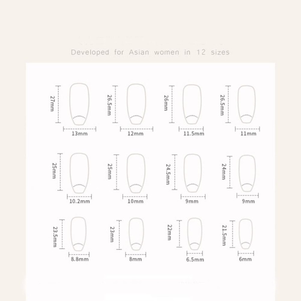 Falske Nails Fake Nails W776 W776 W776