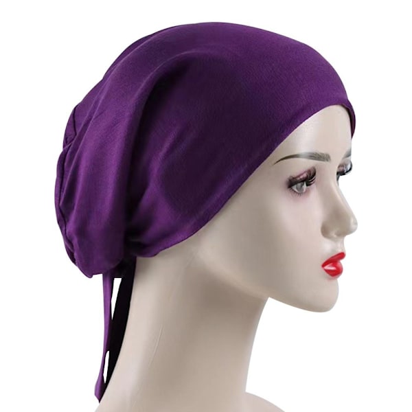 Turban Hat Hijab Cap LILLA Purple