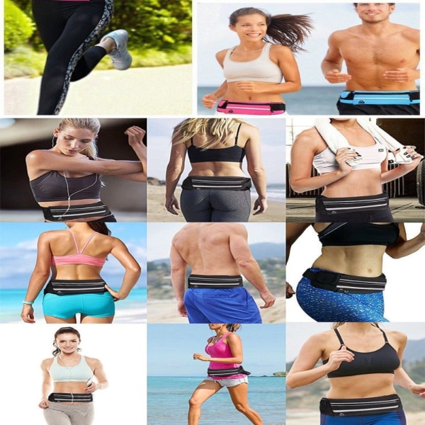Bum Bag Sport Waist Laukut VIHREÄ Green