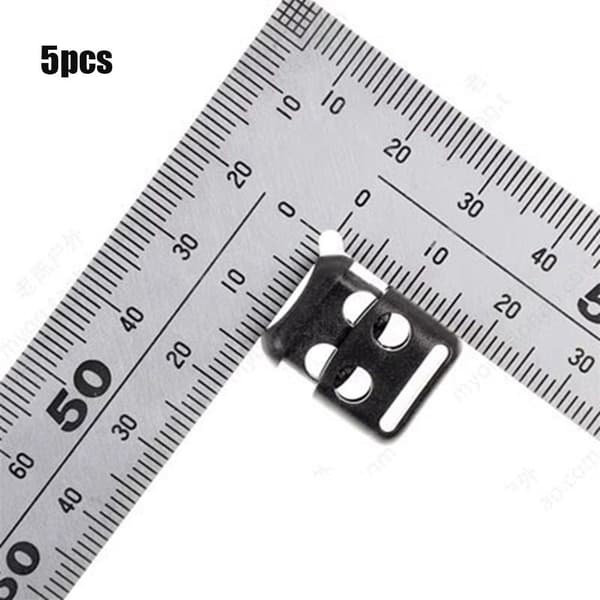 5 stk. Tactical Cord Lock Toggle Stopper GRÅ&HVID Grey&White