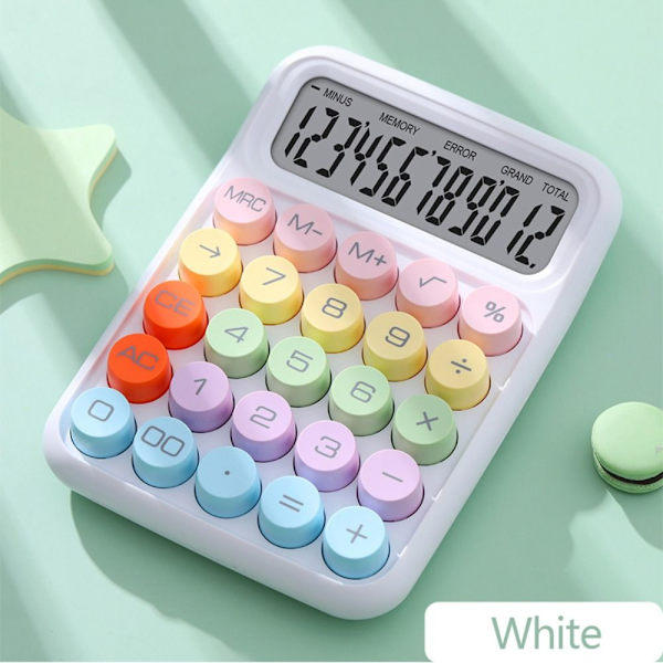 Färgkalkylator Inlärningskalkylator VIT white