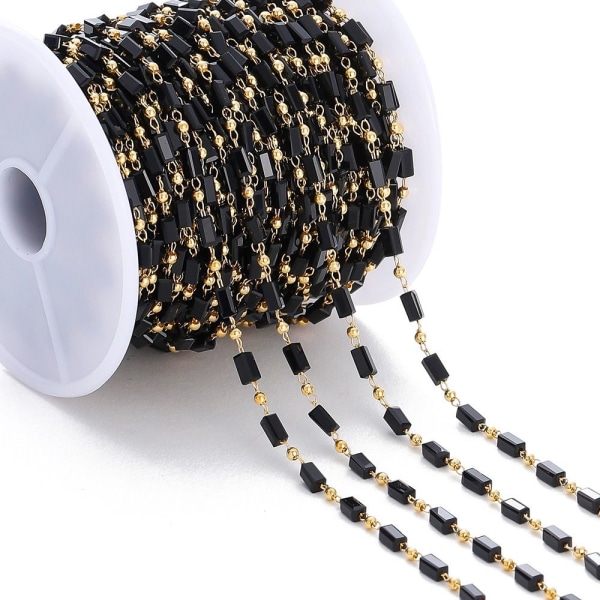 1Meter Cube Beads Chains Bead Chain TRANSPARENT transparent