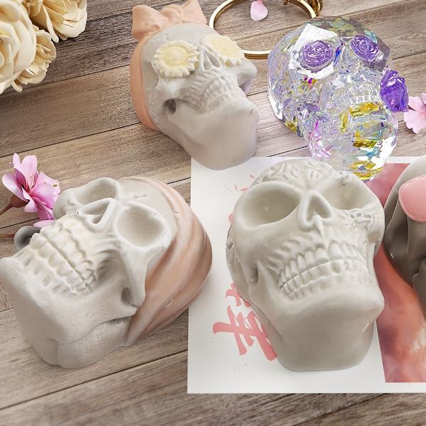Skull Pendant nøkkelringform A A A