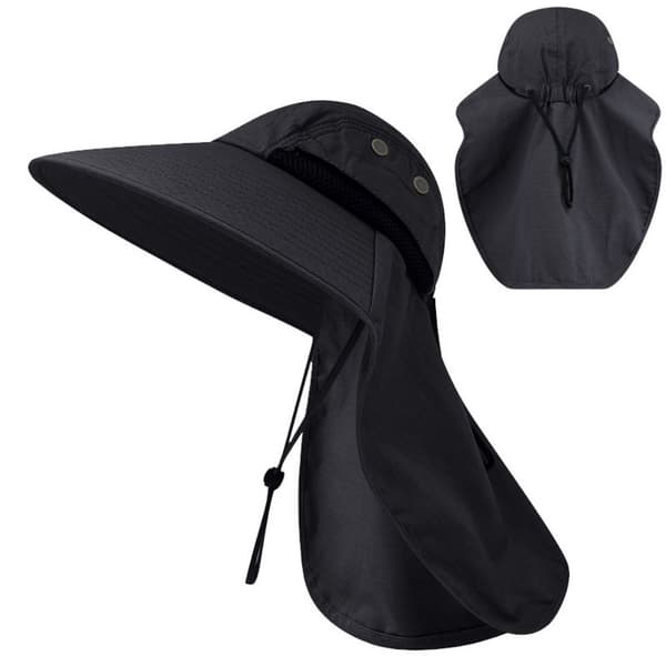 Sommer Solhatt Camping Vandring Cap MØRKEBLÅ dark blue