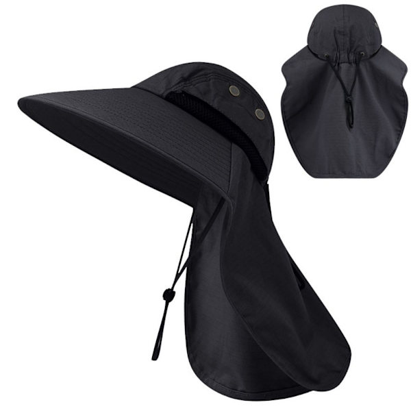 Summer Sun Hat Camping Cap TUMMANHARMAA dark grey