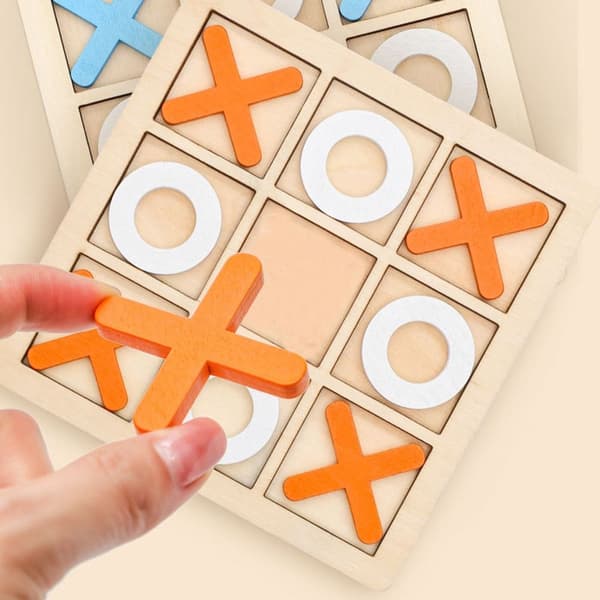 Tic Tac Toe brädspel 4 4 4