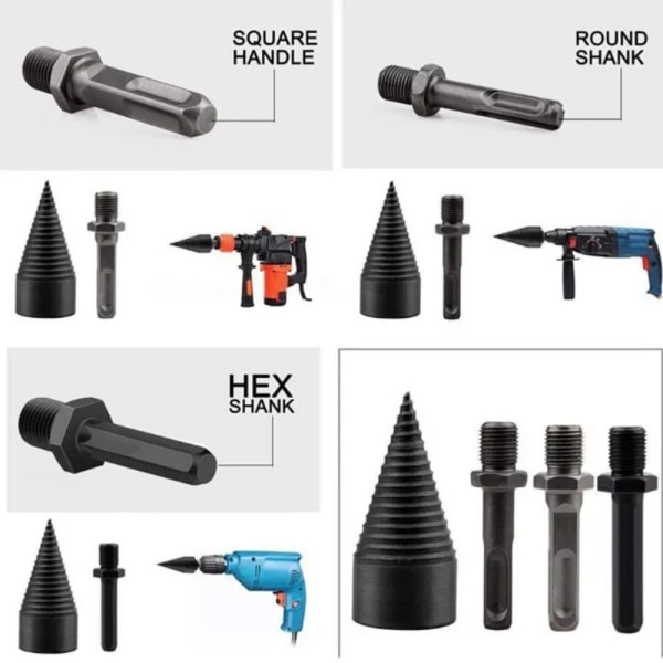 4 STK Easysplit Drill Bit Cone Drill Bit Easy Split Drill Bit